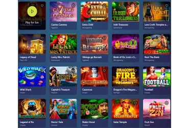 Casinoin casino - lista automatów do gier